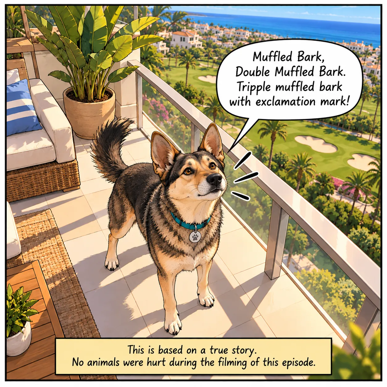 The Missing Golf Ball — cover