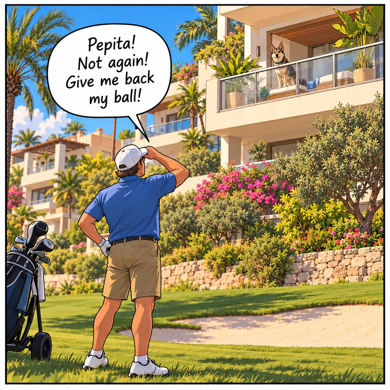 The Missing Golf Ball — slide 6