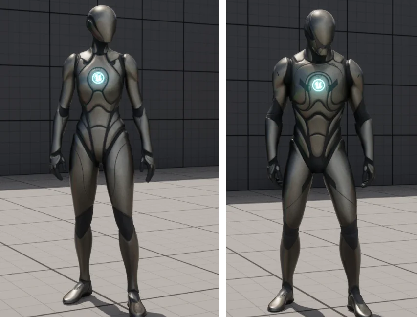 3D character model used for synthetic data generation